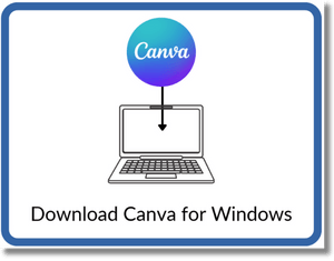 Download Canva for Windows link