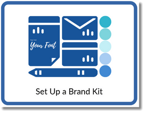 Set Up a Brand Kit link