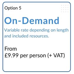 On-Demand courses image - from £9.99