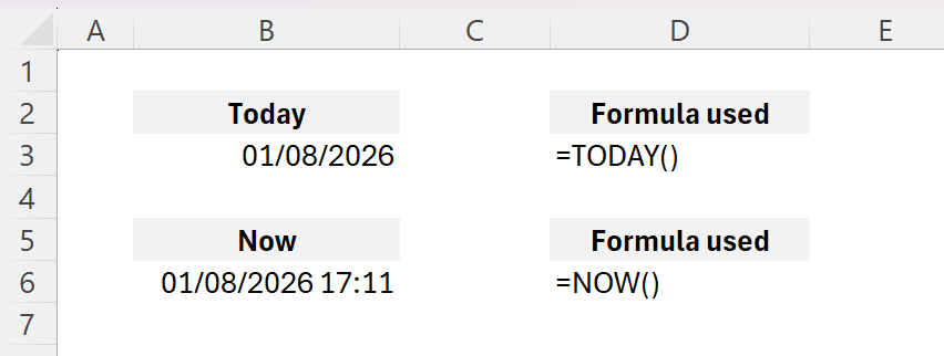 Today & Now screenshot